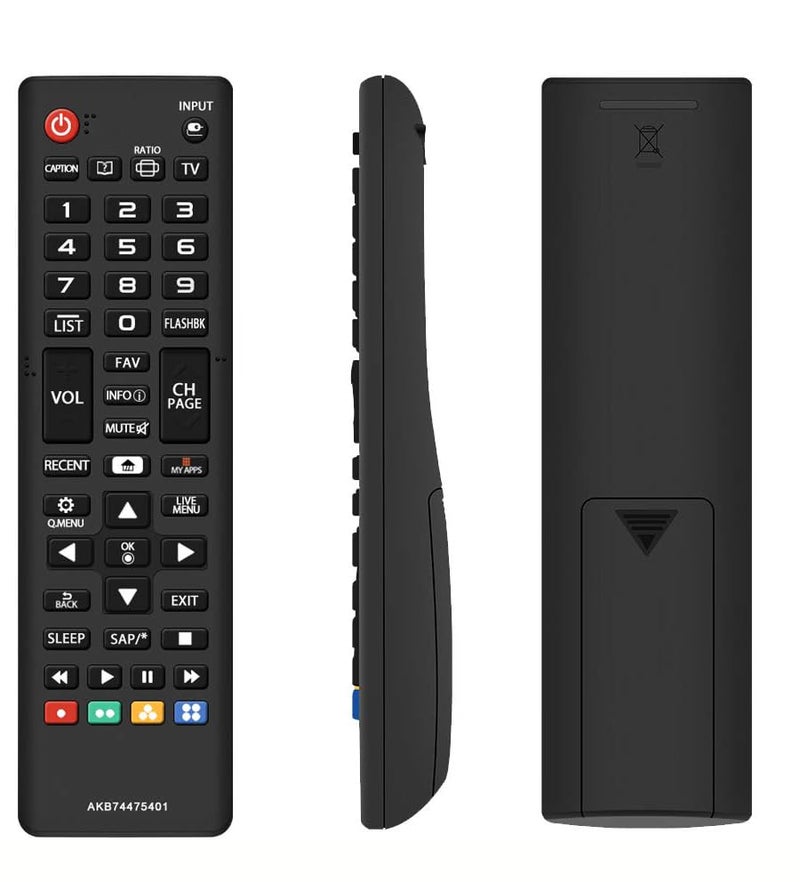 UBay New AKB74475401 Remote Control Replacement for LG TV 43LF5900 43UF6400 43UF6430 43UF6800 43UF6900 43UF7590 43UF7600 49LF5900 49UF6400 49UF6430 49UF6490 49UF6800 49UF6900 49UF7590 - Image 2